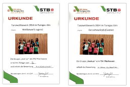 Tanzwettbewerb 2014 im Turngau Ulm